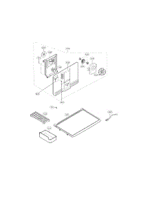 Freezer Parats parts for Kenmore Refrigerator 795.68032210 (79568032210, 795 68032210) from AppliancePartsPros.com