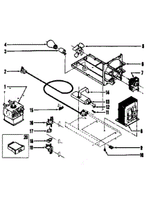 Power Control parts for Kenmore Microwave 995.47 / 1988 (99547 / 1988, 995 47 / 1988) from AppliancePartsPros.com