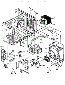 Switches parts for Kenmore Microwave 565.66201691 (56566201691, 565 66201691) from AppliancePartsPros.com