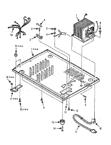 Microwave Parts parts for Kenmore Microwave 567.8821380 (5678821380, 567 8821380) from AppliancePartsPros.com