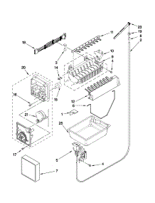 Icemaker Parts parts for Kenmore Refrigerator 596.79223013 (59679223013, 596 79223013) from AppliancePartsPros.com