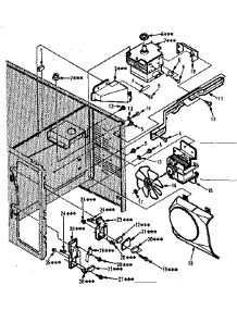 Switches And Microwave Parts parts for Kenmore Microwave 566.8868510 (5668868510, 566 8868510) from AppliancePartsPros.com