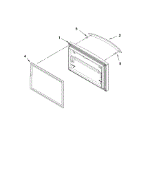Freezer Door Parts parts for Kenmore Refrigerator 596.79533017 (59679533017, 596 79533017) from AppliancePartsPros.com