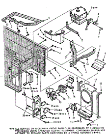 Switches And Microwave Parts parts for Kenmore Microwave 565.8872281 (5658872281, 565 8872281) from AppliancePartsPros.com