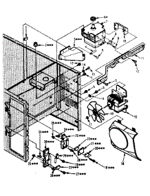 Switches And Microwave Parts parts for Kenmore Microwave 566.8878530 (5668878530, 566 8878530) from AppliancePartsPros.com