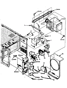 Switches And Microwave Parts parts for Kenmore Microwave 565.8728611 (5658728611, 565 8728611) from AppliancePartsPros.com