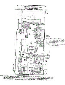 Power And Control Circuit Board parts for Kenmore Microwave 564.9998210 (5649998210, 564 9998210) from AppliancePartsPros.com