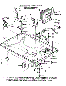 Microwave Parts parts for Kenmore Microwave 564.9998210 (5649998210, 564 9998210) from AppliancePartsPros.com