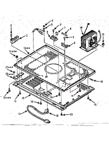 Microwave Parts parts for Kenmore Microwave 567.8721381 (5678721381, 567 8721381) from AppliancePartsPros.com