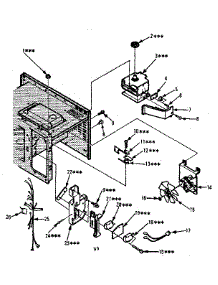 Switches And Microwave Parts parts for Kenmore Microwave 565.8738611 (5658738611, 565 8738611) from AppliancePartsPros.com