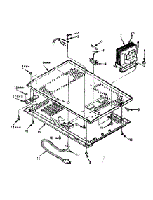 Microwave Parts parts for Kenmore Microwave 567.8711280 (5678711280, 567 8711280) from AppliancePartsPros.com