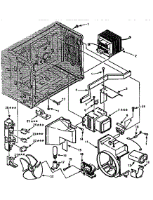 Switches And Microwave parts for Kenmore Microwave 565.8929190 (5658929190, 565 8929190) from AppliancePartsPros.com