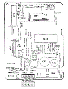 Power And Control Circuit Board parts for Kenmore Microwave 567.8821780 (5678821780, 567 8821780) from AppliancePartsPros.com