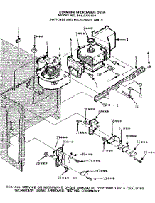 Switches And Microwave Parts parts for Kenmore Microwave 565.8778410 (5658778410, 565 8778410) from AppliancePartsPros.com
