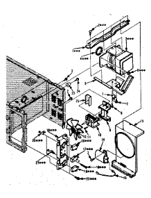 Switches And Microwave Parts parts for Kenmore Microwave 565.8708600 (5658708600, 565 8708600) from AppliancePartsPros.com