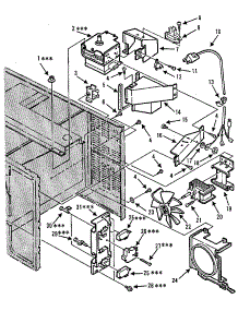Switches And Microwave parts for Kenmore Microwave 565.8944780 (5658944780, 565 8944780) from AppliancePartsPros.com