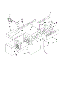 Icemaker Parts parts for Kenmore Refrigerator 596.79323014 (59679323014, 596 79323014) from AppliancePartsPros.com