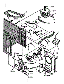 Switches And Microwave Parts parts for Kenmore Microwave 566.8762881 (5668762881, 566 8762881) from AppliancePartsPros.com
