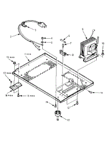 Microwave Parts parts for Kenmore Microwave 567.8701080 (5678701080, 567 8701080) from AppliancePartsPros.com