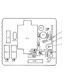 Power Circuit Board parts for Kenmore Microwave 565.8972180 (5658972180, 565 8972180) from AppliancePartsPros.com