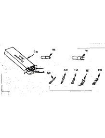 Wire Harnesses And Components parts for Kenmore Microwave 103.9927210 (1039927210, 103 9927210) from AppliancePartsPros.com