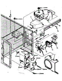Switches And Microwave Parts parts for Kenmore Microwave 564.8898611 (5648898611, 564 8898611) from AppliancePartsPros.com