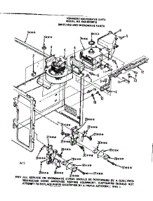 Switches And Microwave Parts parts for Kenmore Microwave 564.9978012 (5649978012, 564 9978012) from AppliancePartsPros.com