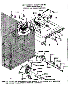 Switches And Microwave Parts parts for Kenmore Microwave 564.9958210 (5649958210, 564 9958210) from AppliancePartsPros.com