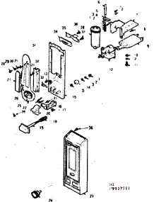 Control Parts parts for Kenmore Microwave 564.9937711 (5649937711, 564 9937711) from AppliancePartsPros.com