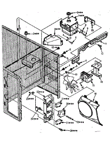 Switches And Microwave Parts parts for Kenmore Microwave 564.8888620 (5648888620, 564 8888620) from AppliancePartsPros.com