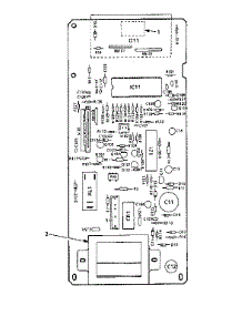 Power And Control Circuit Board parts for Kenmore Microwave 564.8804180 (5648804180, 564 8804180) from AppliancePartsPros.com