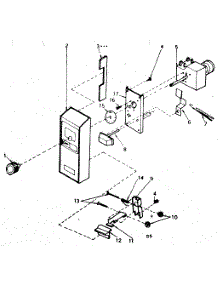 Control Parts parts for Kenmore Microwave 564.9917710 (5649917710, 564 9917710) from AppliancePartsPros.com