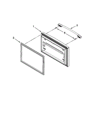 Freezer Door Parts parts for Kenmore Refrigerator 596.79223012 (59679223012, 596 79223012) from AppliancePartsPros.com