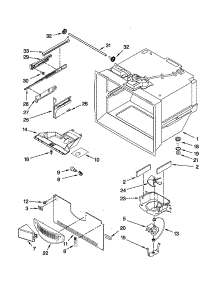 Freezer Liner Parts parts for Kenmore Refrigerator 596.79323012 (59679323012, 596 79323012) from AppliancePartsPros.com
