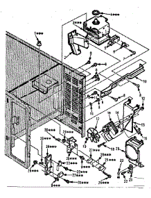Switches And Microwave Parts parts for Kenmore Microwave 564.8788610 (5648788610, 564 8788610) from AppliancePartsPros.com