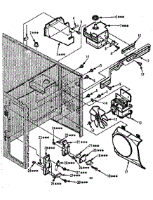 Switches And Microwave Parts parts for Kenmore Microwave 564.8878430 (5648878430, 564 8878430) from AppliancePartsPros.com