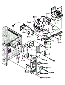 Switches And Microwave Parts parts for Kenmore Microwave 564.8765380 (5648765380, 564 8765380) from AppliancePartsPros.com