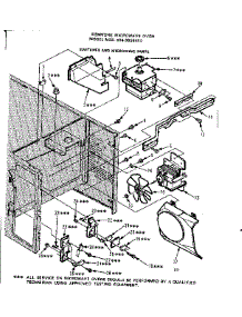 Switches And Microwave Parts parts for Kenmore Microwave 564.8858410 (5648858410, 564 8858410) from AppliancePartsPros.com
