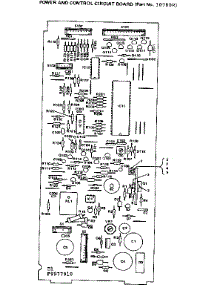 Power And Control Circuit Board parts for Kenmore Microwave 564.9977910 (5649977910, 564 9977910) from AppliancePartsPros.com