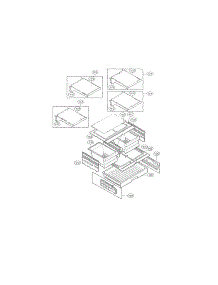 Refrigerator Parts parts for Kenmore Refrigerator 795.72034111 (79572034111, 795 72034111) from AppliancePartsPros.com