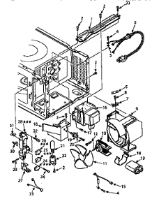 Switches And Microwave Parts parts for Kenmore Microwave 564.8921690 (5648921690, 564 8921690) from AppliancePartsPros.com
