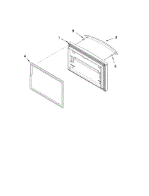 Freezer Door Parts parts for Kenmore Refrigerator 596.79523013 (59679523013, 596 79523013) from AppliancePartsPros.com