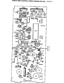 Power And Control Circuit Board parts for Kenmore Microwave 564.9977911 (5649977911, 564 9977911) from AppliancePartsPros.com