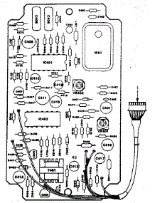 Infrared Sensor Circuit Board (Part No. 13616) parts for Kenmore Microwave 564.8998600 (5648998600, 564 8998600) from AppliancePartsPros.com