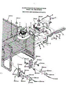 Switches And Microwave Parts parts for Kenmore Microwave 564.9978013 (5649978013, 564 9978013) from AppliancePartsPros.com