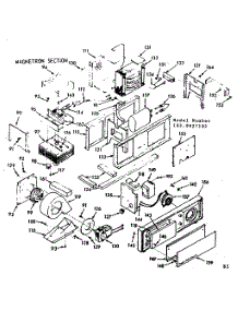 Magnetron Section parts for Kenmore Microwave 103.9927102 (1039927102, 103 9927102) from AppliancePartsPros.com