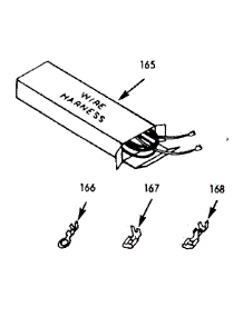 Wire Harness And Components parts for Kenmore Microwave 103.9927100 (1039927100, 103 9927100) from AppliancePartsPros.com