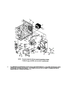 Switches And Microwave parts for Kenmore Microwave 565.69401890 (56569401890, 565 69401890) from AppliancePartsPros.com