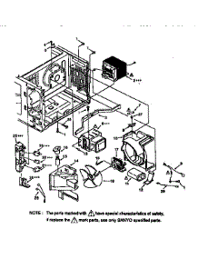 Switches And Microwave parts for Kenmore Microwave 565.68380791 (56568380791, 565 68380791) from AppliancePartsPros.com