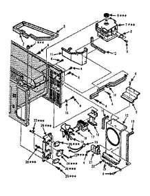 Switches And Microwave Parts parts for Kenmore Microwave 566.8742682 (5668742682, 566 8742682) from AppliancePartsPros.com